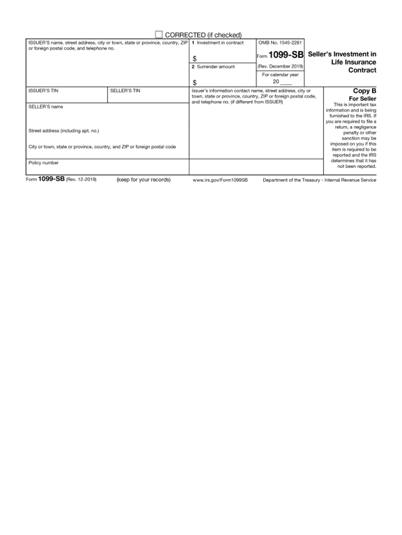 Get the most current 1099sb form now