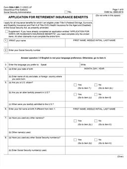 ssa-1-bk form preview