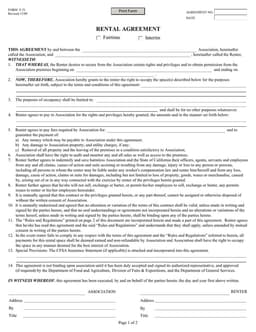 California Event Facility Lease Agreement F-31 Overview form preview