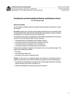 California Project Payment Release Forms Section 3262 form preview