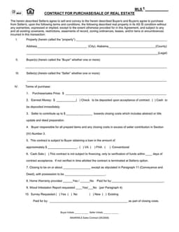 Real Estate Sale Contract: A Binding Agreement for Property Transactions form preview