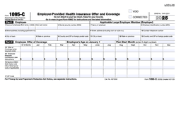 1095-C Employer-Provided Health Insurance Offer and Coverage form preview