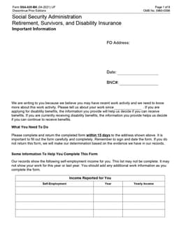 ssa-820 form preview