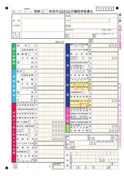 Final Income Tax Return Form A form preview
