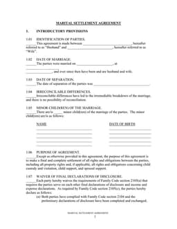 Alabama Marriage Dissolution Agreement Detailing Minors form preview