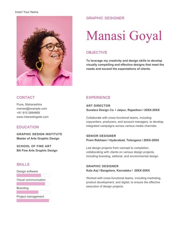Get the most current Photo resume form now